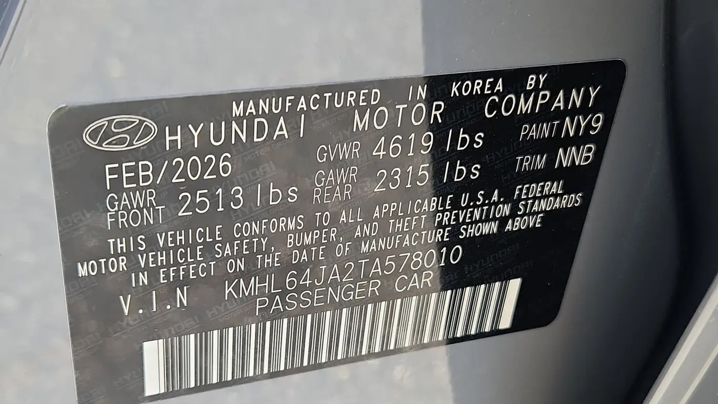 2026 Hyundai SONATA SEL Sport
