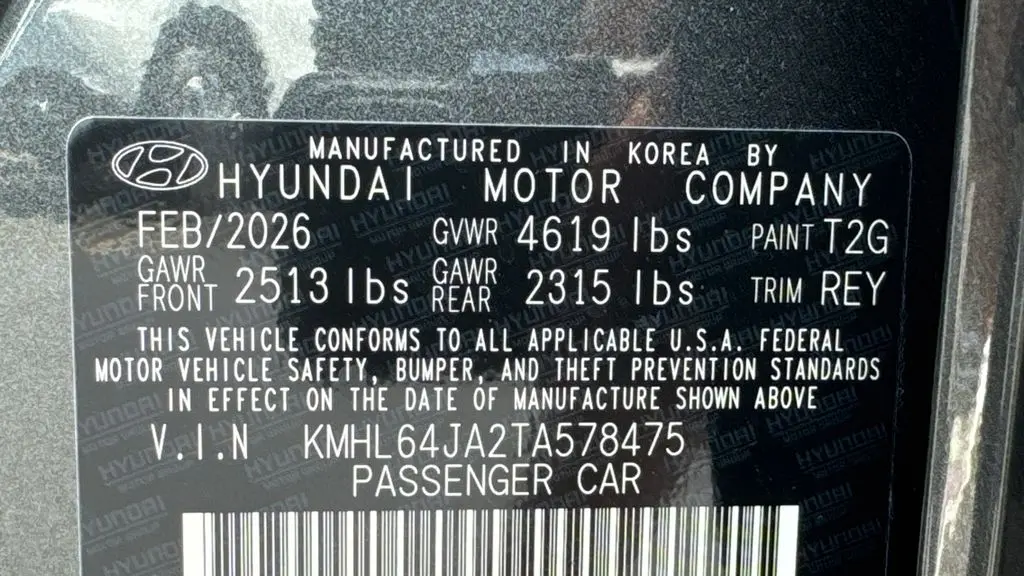 2026 Hyundai SONATA SEL Sport