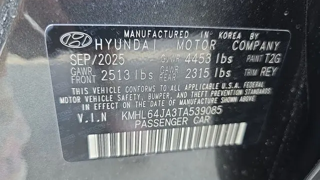 2026 Hyundai SONATA SEL Sport