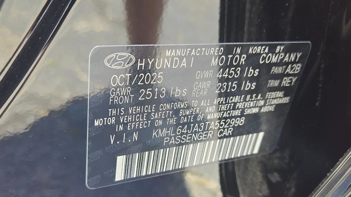 2026 Hyundai SONATA SEL Sport