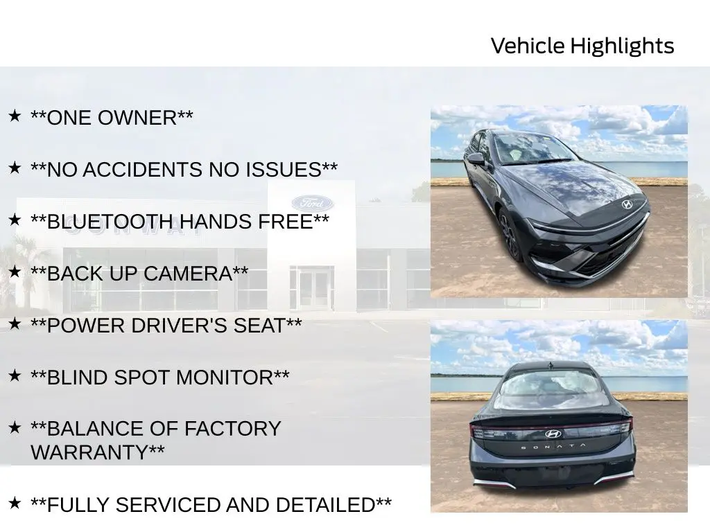 2025 Hyundai Sonata - $22,395