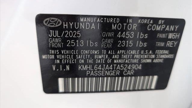 2026 Hyundai SONATA SEL Sport