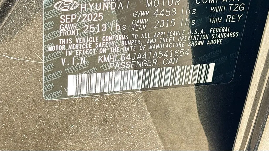 2026 Hyundai SONATA SEL Sport