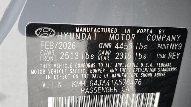 2026 Hyundai SONATA SEL Sport