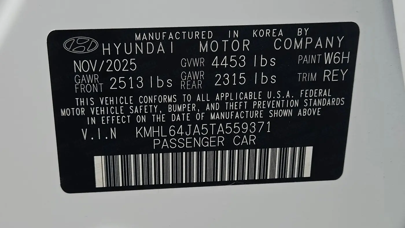 2026 Hyundai SONATA SEL Sport