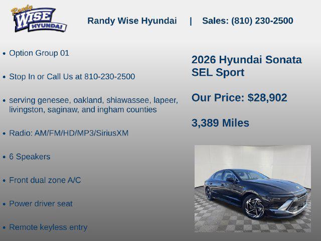 2026 Hyundai Sonata - $28,902