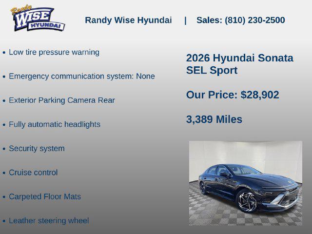 2026 Hyundai Sonata - $28,902