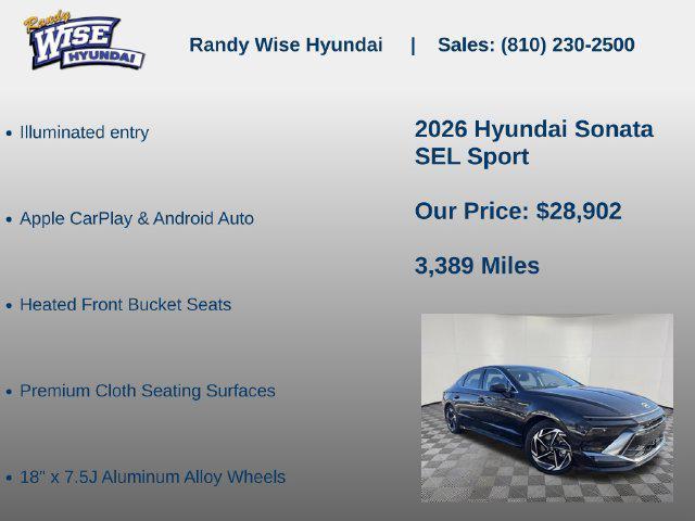 2026 Hyundai Sonata - $28,902
