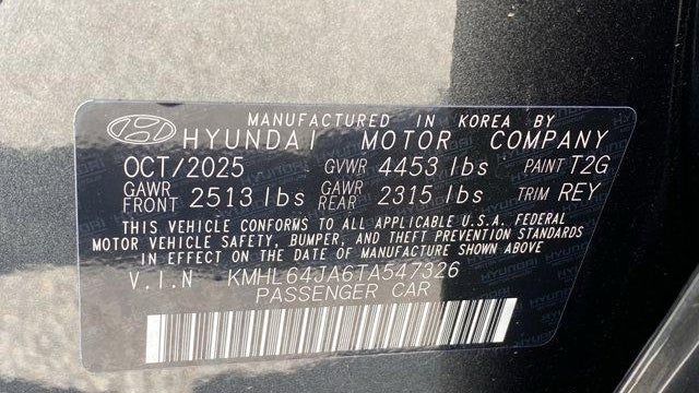2026 Hyundai SONATA SEL Sport