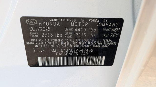 2026 Hyundai SONATA SEL Sport