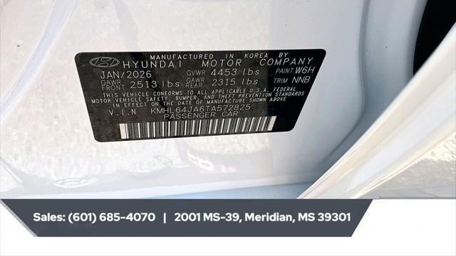 2026 Hyundai SONATA SEL Sport
