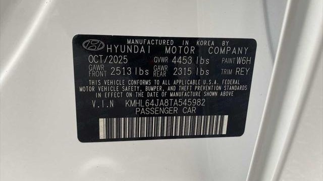 2026 Hyundai SONATA SEL Sport