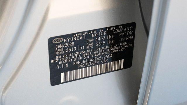 2026 Hyundai SONATA SEL Sport