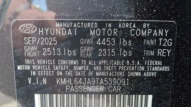 2026 Hyundai SONATA SEL Sport