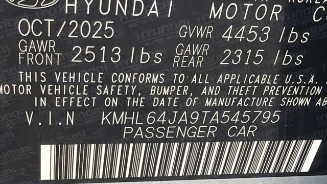 2026 Hyundai SONATA SEL Sport