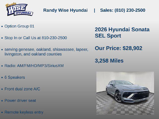 2026 Hyundai Sonata - $28,902