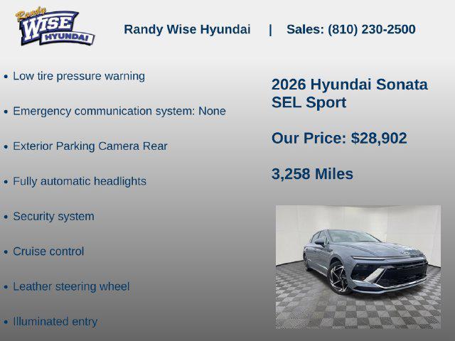 2026 Hyundai Sonata - $28,902