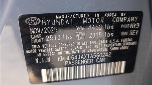 2026 Hyundai SONATA SEL Sport