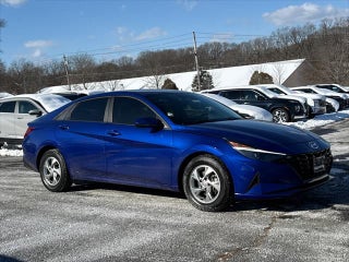 2022 Hyundai ELANTRA with Intense Blue Exterior