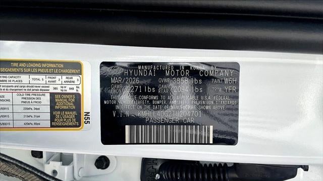 2026 Hyundai ELANTRA SE