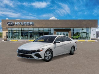 2026 Hyundai ELANTRA with Serenity White Exterior