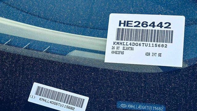 2026 Hyundai ELANTRA SE