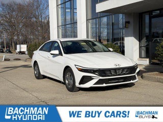 2026 Hyundai ELANTRA with Serenity White Exterior