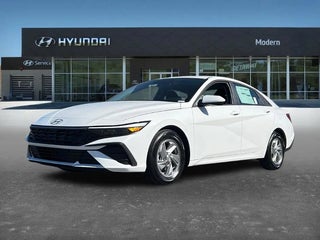 2026 Hyundai ELANTRA with Serenity White Exterior
