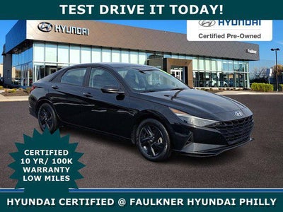 2023 Hyundai Elantra SEL 4DR Sedan Sulev