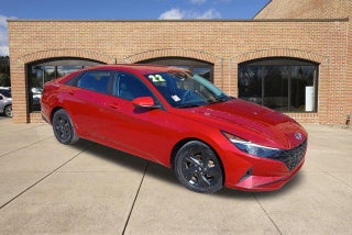 2022 Hyundai ELANTRA with Scarlet Red Pearl Exterior