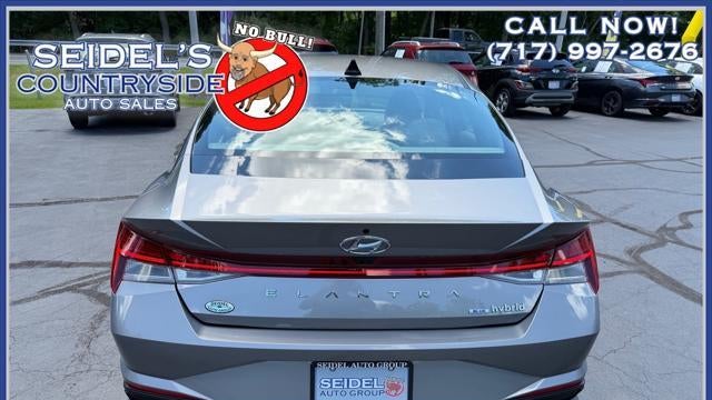2023 Hyundai ELANTRA Hybrid Blue