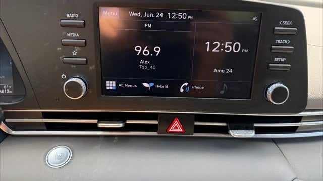 2023 Hyundai ELANTRA Hybrid Blue