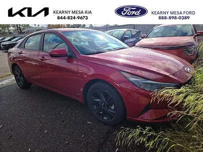 2023 Hyundai Elantra Hybrid Blue 4DR Sedan