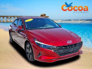 2023 Hyundai ELANTRA Hybrid with Ultimate Red Exterior