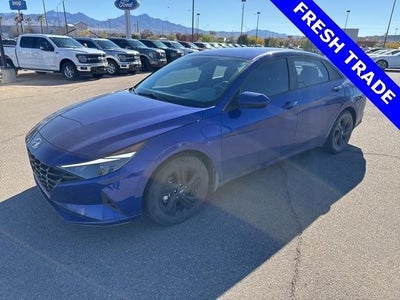 2023 Hyundai Elantra Hybrid Blue 4DR Sedan