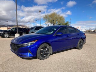 2023 Hyundai ELANTRA Hybrid with Intense Blue Exterior