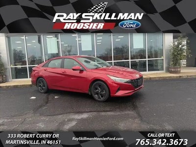 2023 Hyundai Elantra Hybrid Blue 4DR Sedan