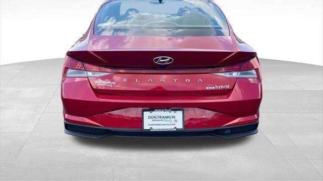 2023 Hyundai ELANTRA Hybrid Blue