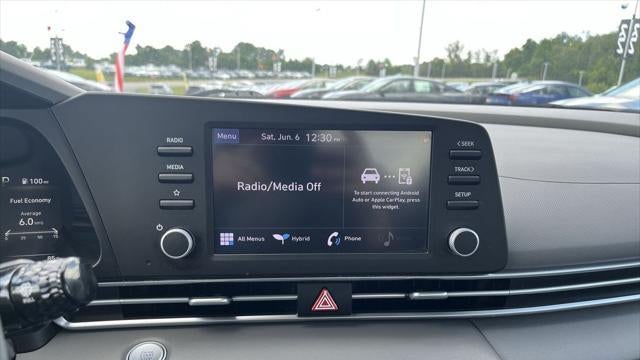 2023 Hyundai ELANTRA Hybrid Blue