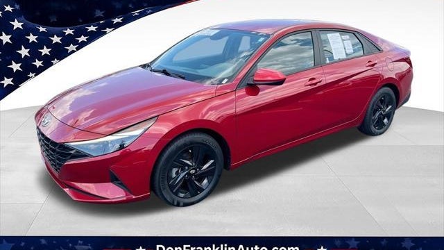 Preowned 2023 Hyundai ELANTRA Hybrid Blue for Sale