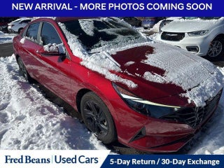 2023 Hyundai ELANTRA Hybrid with Ultimate Red Exterior