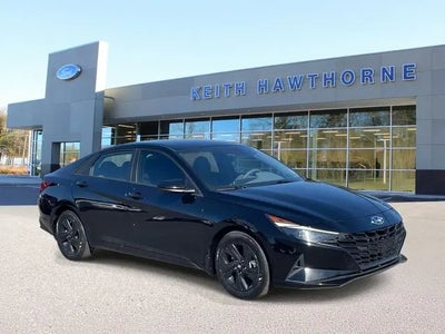2022 Hyundai Elantra Hybrid Blue 4DR Sedan