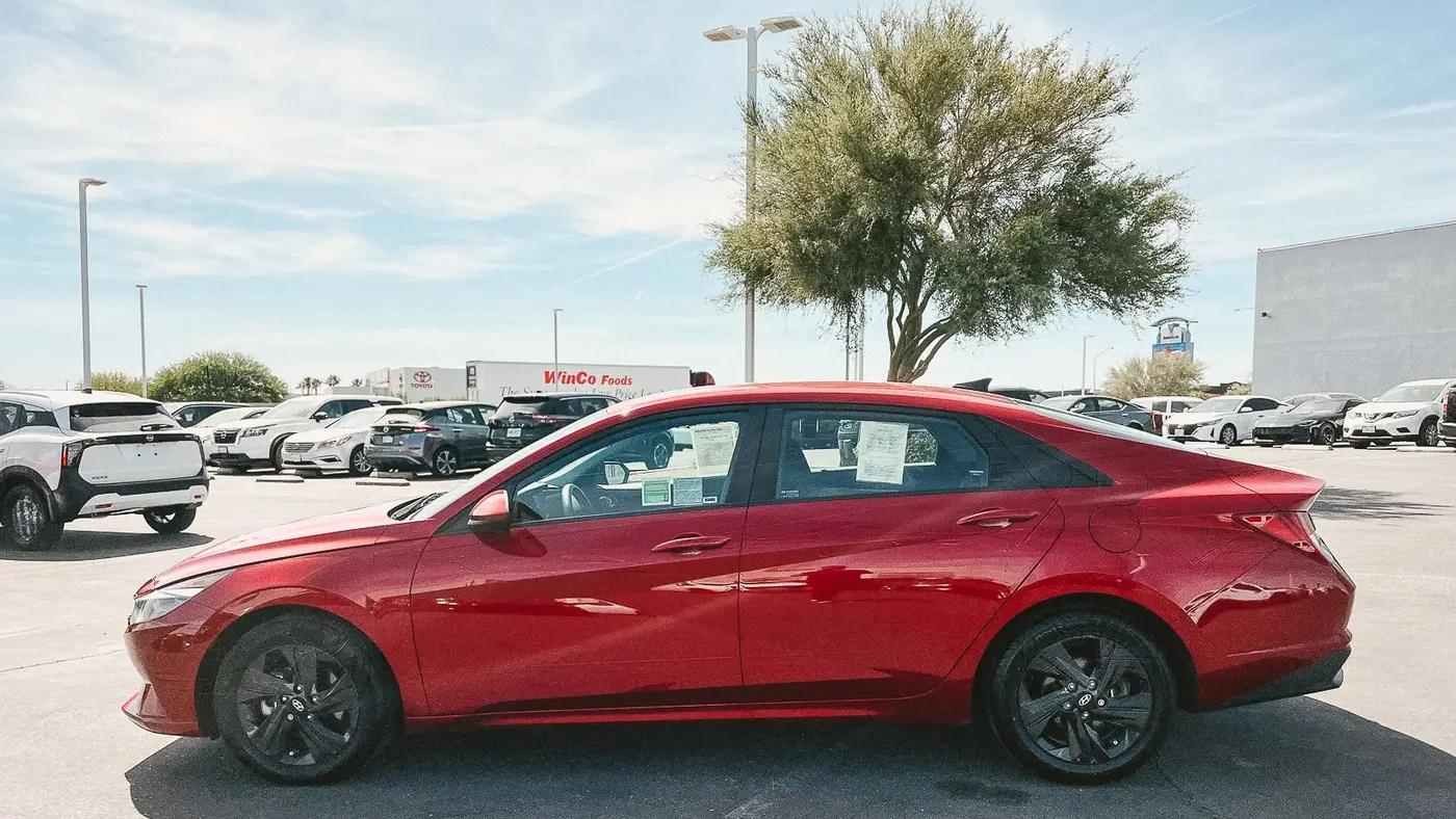 2023 Hyundai ELANTRA Hybrid Blue