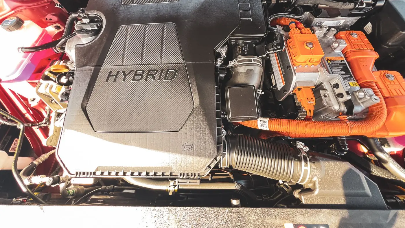 2023 Hyundai ELANTRA Hybrid Blue