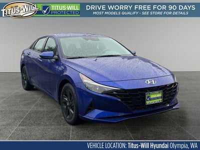 2023 Hyundai Elantra Hybrid Blue 4DR Sedan
