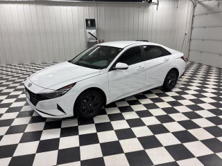 2021 Hyundai ELANTRA Hybrid with Ceramic White Exterior