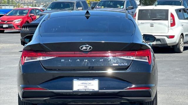 2023 Hyundai ELANTRA Hybrid Blue