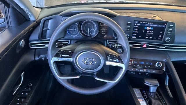 2023 Hyundai ELANTRA Hybrid Blue