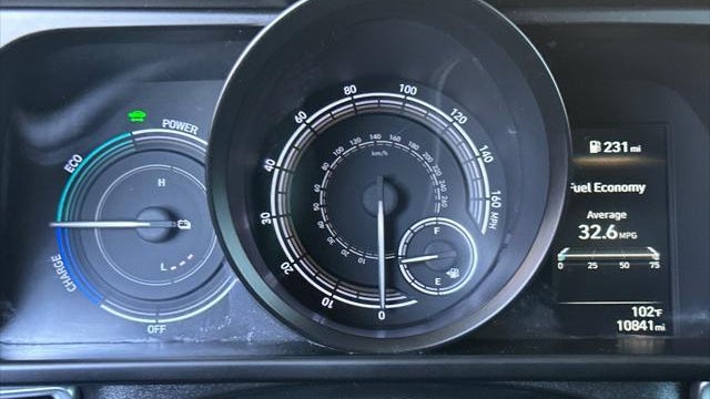 2023 Hyundai ELANTRA Hybrid Blue