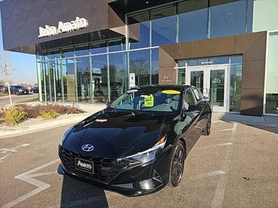 2023 Hyundai Elantra Hybrid Blue 4DR Sedan
